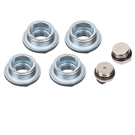 Комплект монтажный Royal Thermo 1”х 1/2" черный (НС-1614222)