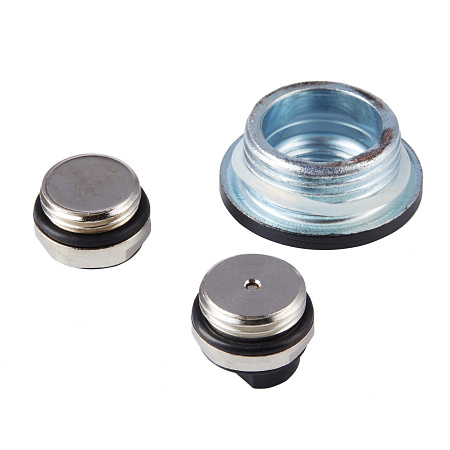 Комплект для монтажа радиаторов ROYAL THERMO 1/2" без кронштейнов, черный (НС-1156727)