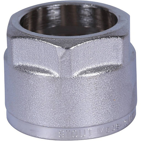 EK Фитинг-евроконус обжимной для полиэтилена STOUT PE-X Ø20х2.9-3/4", для труб STABIL (10/100)
