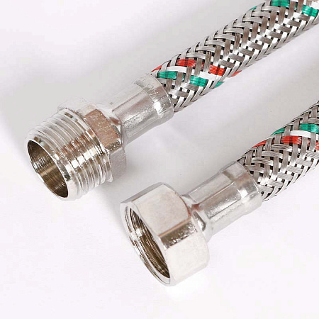 Гибкая подводка UNI-FITT ВН 1/2", 250 см, DN 8, оплётка из нерж. стали