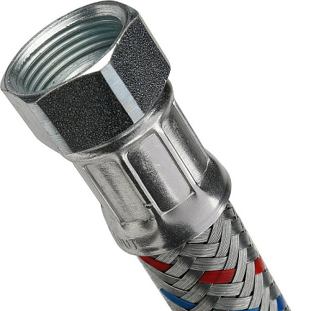 Гибкая подводка для воды STOUT ГИГАНТ 3/4"-30 см гайка-гайка