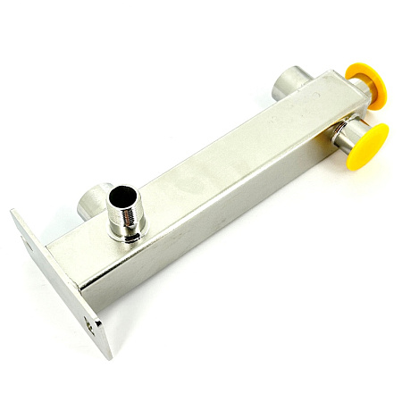 Консоль для нижнего подключения расширительного бака UNI-FITT 3/4" Н, нержавеющая сталь