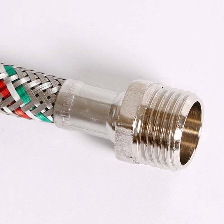 Гибкая подводка UNI-FITT ВН 1/2", 30 см, DN 8, оплётка из нерж. стали