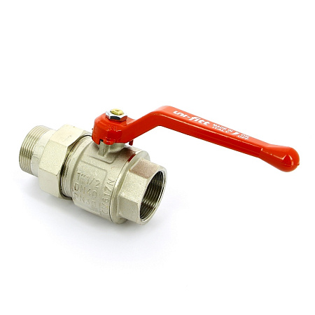 Кран шаровой с американкой UNI-FITT ETALON рукоятка 11/2"