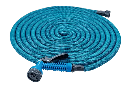Шланг поливочный саморастягивающийся UNIPUMP ROLL TELESCOPE 15 м (5-15м) распылитель 7 режимов