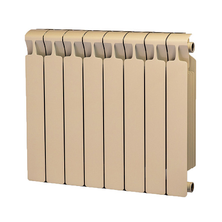 Радиатор биметаллический RIFAR Monolit 500-8 Ду 3/4 АЙВОРИ