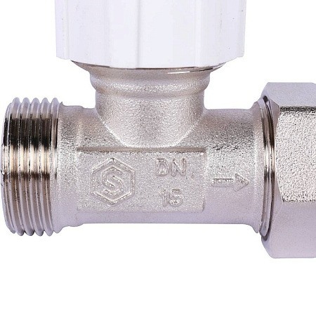 Клапан термостатический прямой STOUT 1/2" х 3/4"ЕК