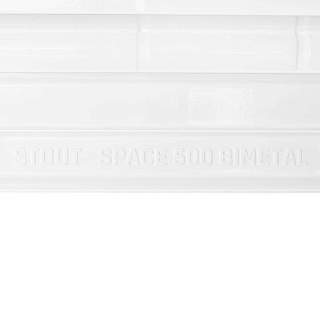 Радиатор биметаллический STOUT SPACE 500х8 секций