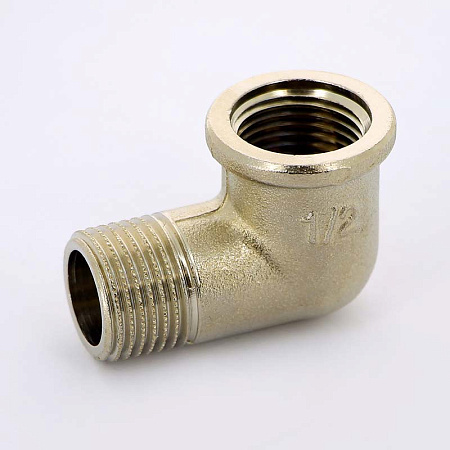 Угол никелированный UNI-FITT 1/2х1/2" ВН