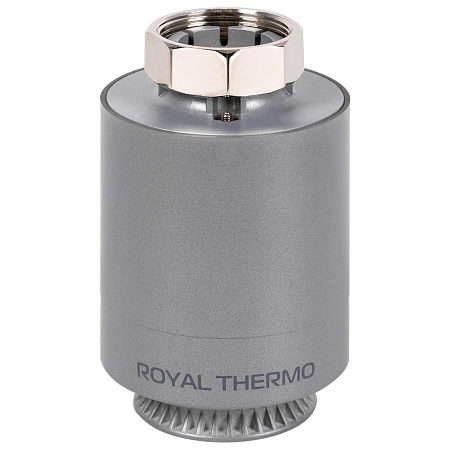 Термоголовка электронная для радиатора ROYAL THERMO SMART HEAT серый (НС-1402606)