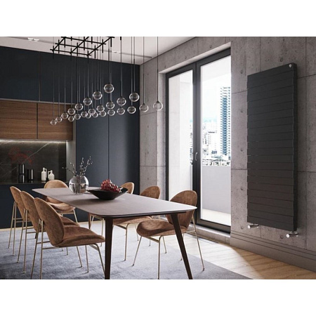 Радиатор биметаллический ROYAL THERMO PIANOFORTE TOWER NEW/NOIR SABLE 500х18 секций (НС-1176344)