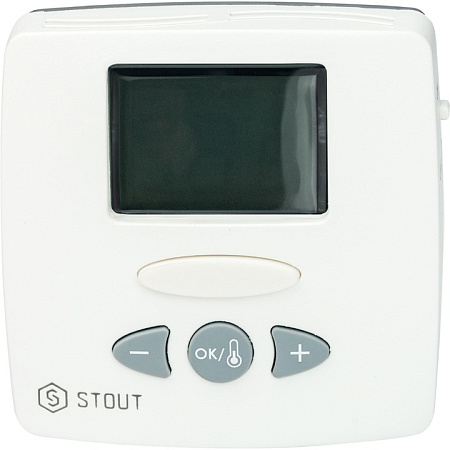 Радиотермостат электронный STOUT WFHT-RF LCD
