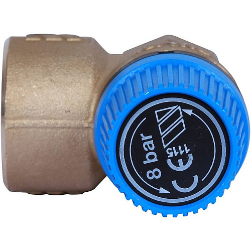 Клапан предохранительный для систем водоснабжения STOUT 1/2&amp;quot; (8 бар)