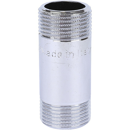 Бочонок резьбовой латунный STOUT хром 3/4"x60мм