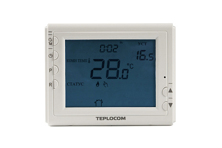 Термостат комнатный TEPLOCOM TS-Prog-2AA/8A БАСТИОН