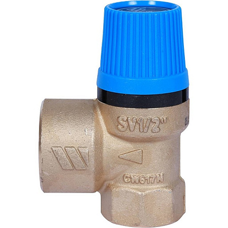 Клапан предохранительный для систем водоснабжения STOUT 1/2" (8 бар)