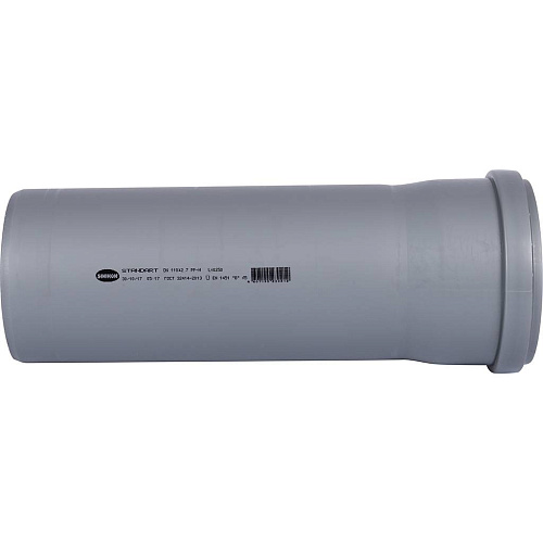 ПВХ Труба SINIKON 110 х 250 мм с раструбом, СТАНДАРТ