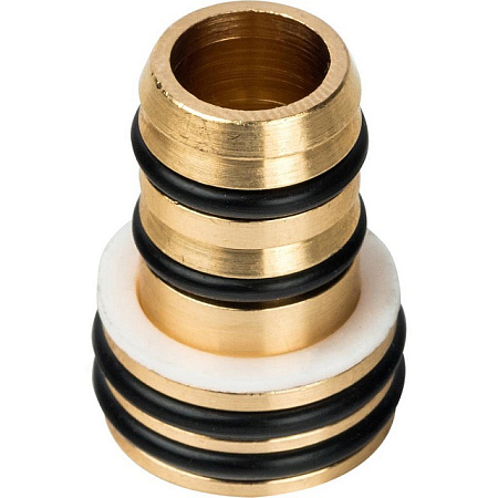 EK Фитинг-евроконус обжимной для металлопласта STOUT Ø16х2.0х1/2" (посадка Ø16.1) (10/150)