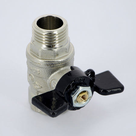 Кран шаровой BUGATTI ARIZONA 607 бабочка 1/2" ВН, стандартный проход