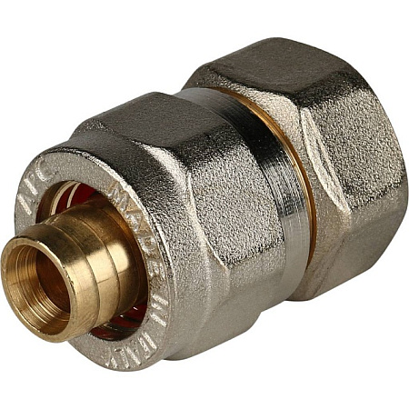 МЦ Муфта резьбовая цанга для металлопласта STOUT Ø16х1/2" ВР