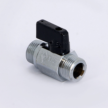 Кран шаровой потребительный BUGATTI KANSAS МИНИ 810 DN10 флажок 1/2" НН