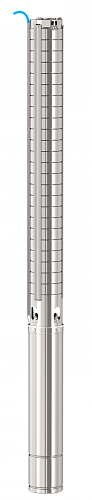 Насос скважинный VODOS SPm 3-25  с кабелем1.5м (1х230В,  1,5 кВт ,  1  1/4&amp;quot; )