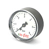 Манометр аксиальный UNI-FITT Ø63-1/4&amp;quot;, 6 бар, горизонтальное подключение