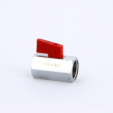 Кран шаровой потребительный ITAP MINI ART 125 флажок 1/2" ВВ, хром (56526v)