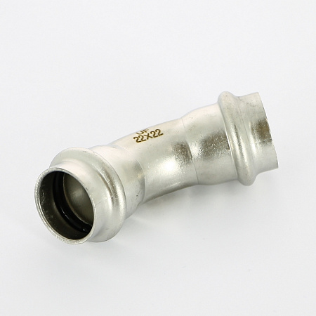 НП Угол резьбовой пресс из нержавейки UNI-FITT фитинг Ø22x1/2" Н