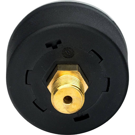 Манометр аксиальный STOUT Ø50-1/4", 10 бар, горизонтальное подключение