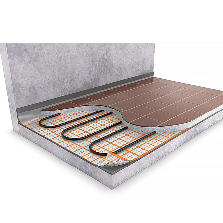 Рулонная изоляция с алюминиевой фольгой ENERGOFLEX ENERGOFLOOR COMPACT (20 м²) серый-5 мм