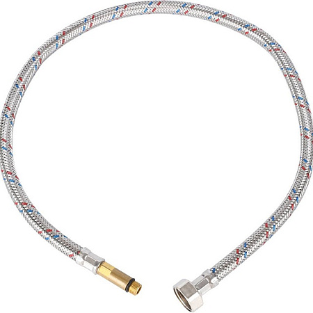 Гибкая подводка для смесителей STOUT нерж.сталь М10*35-1/2"-80 см, пара