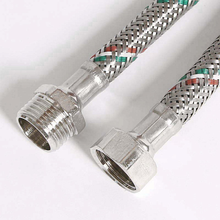Гибкая подводка UNI-FITT ВН 1/2", 40 см, DN 8, оплётка из нерж. стали