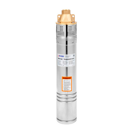 Насос скважинный вихревой BELAMOS TM10 - 60/2.4 (4", 750Вт, кабель 20 м) TM10-60