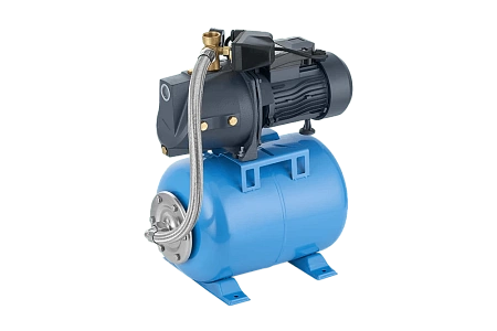 Насосная станция UNIPUMP AUTO JSW 55, бак 24 литра (1000Вт, Нап. 40м, Про. 70 л/мин.)