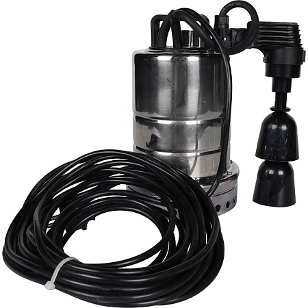 Насос дренажный STOUT с вертикальным поплавком,  кабель 10 м, 230V, Q=150 л/мин, H=8 м