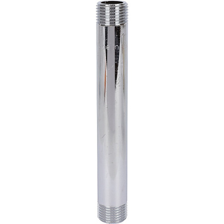 Бочонок резьбовой латунный STOUT хром 1/2"x150мм