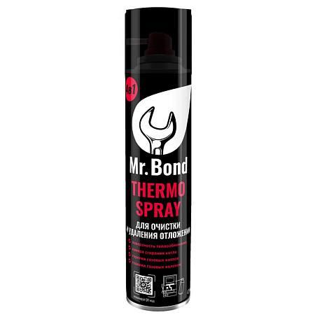 Спрей для очистки и удаления отложений с поверхностей Mr.BOND THERMO SPRAY, аэрозоль