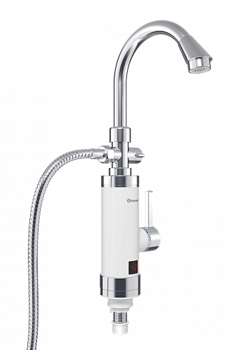Смеситель-водонагреватель проточный THERMEX FOCUS 3000, 1х230В (кран+душ) (ЭдЭБ01991)