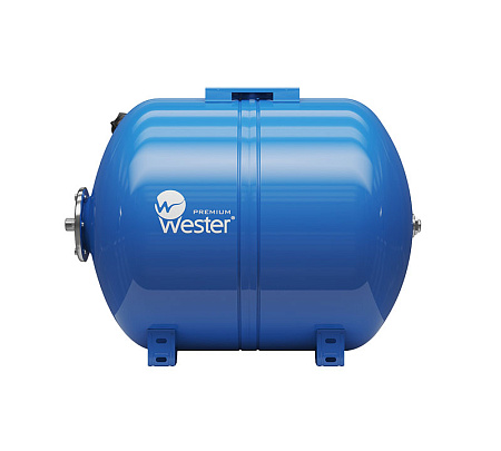 Гидроаккумулятор горизонтальный WESTER Premium WAO 100л 10 бар (к/ф из нерж.) (WAO100P)