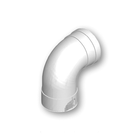 Угол стартовый TERMICA COCA05 Ø60/100 (ARISTON-BAXI-CHAFFOTEAUX-PROTHERM-TERMICA-VAILLANT-VIESSMANN)