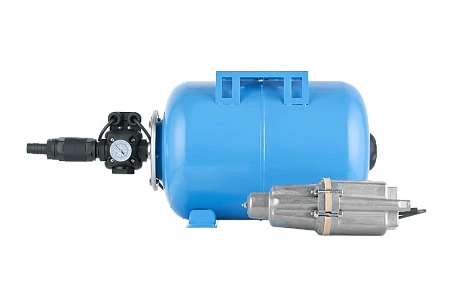 Насос вибрационный-автомат UNIPUMP АКВАРОБОТ М 24-40 В-24 л (98 мм) металл