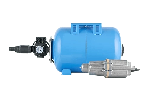 Насос вибрационный-автомат UNIPUMP АКВАРОБОТ М 24-40 В-24 л (98 мм) металл