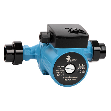 Насос циркуляционный WESTER WCP 25-40G 130 мм (с гайками)