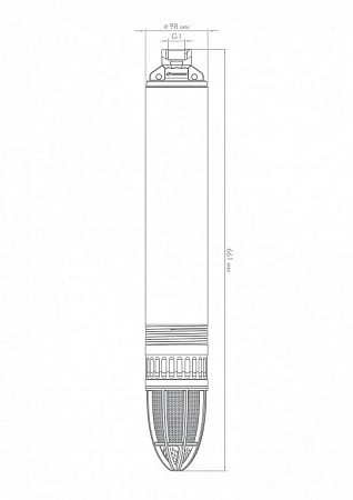 Насос скважинный ДЖИЛЕКС ВОДОМЕТ 55/35 ок