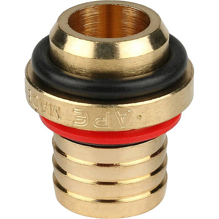 МЦ Тройник равнопроходный цанга для металлопласта STOUT Ø20х20х20
