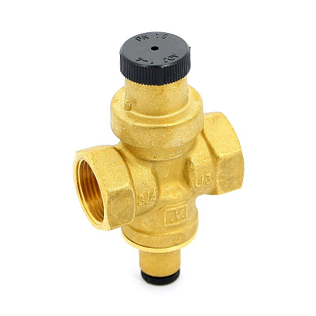 Редуктор давления UNI-FITT 3/4" В 1-4 бар PN15 COMPACT с отверстием под радиальный манометр 1/4"