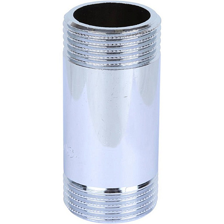 Бочонок резьбовой латунный STOUT хром 1/2"x60мм
