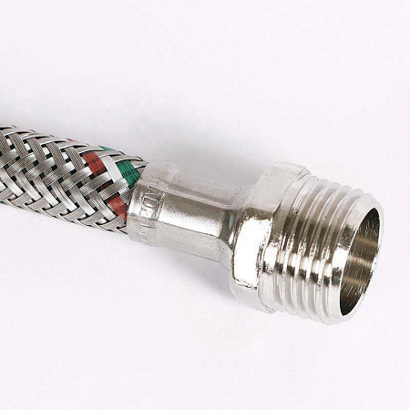 Гибкая подводка UNI-FITT ВН 1/2", 40 см, DN 8, оплётка из нерж. стали