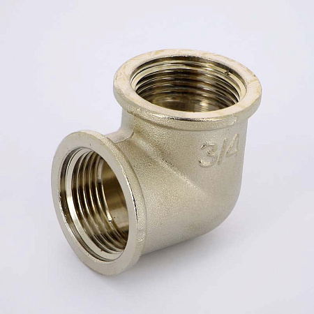 Угол UNI-FITT ВВ 3/4", никелированный